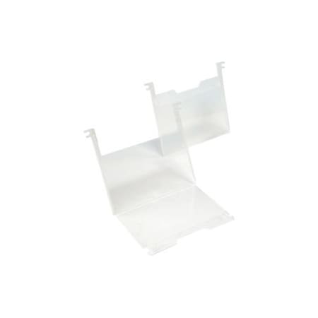 Quantum Storage Systems SNH010 3" x 5" Clear Plastic Label Holder Price for Pack of 6 SNH010